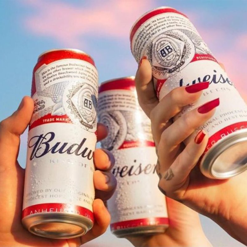 BUDWEISER LATA
