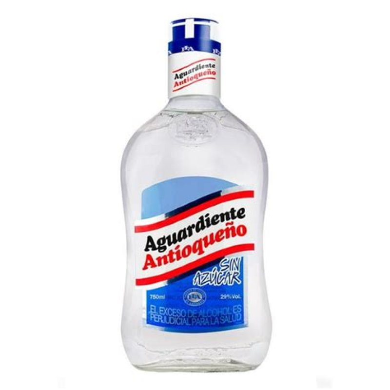 AGUARDIENTE 750ML TAPA AZUL