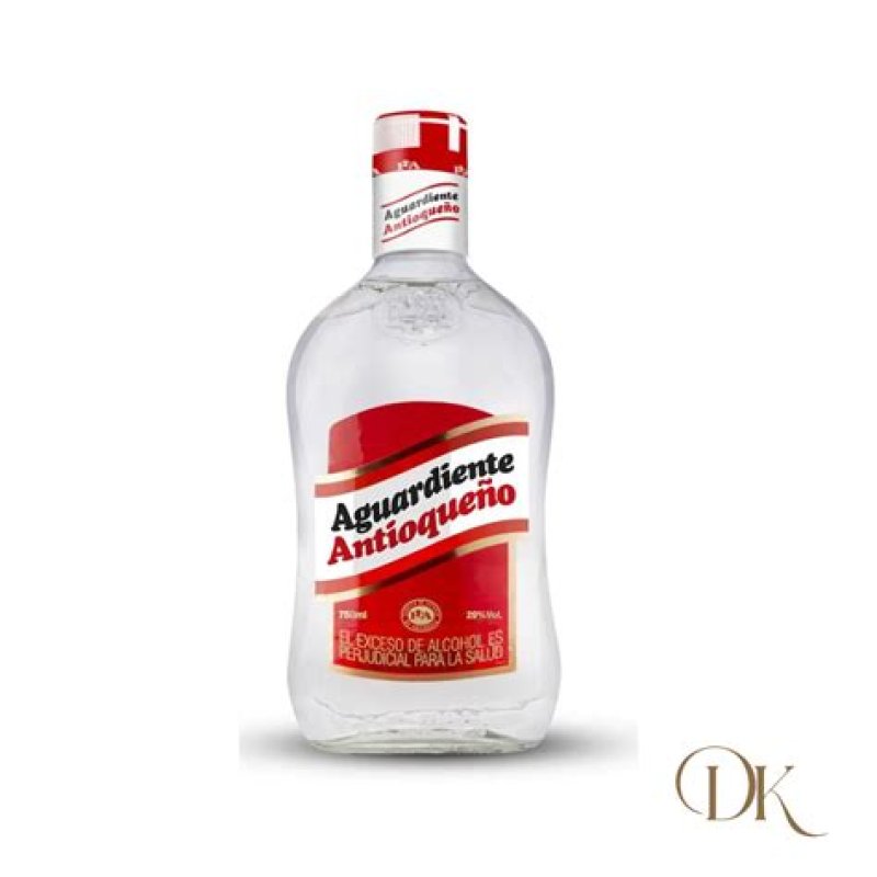 AGUARDIENTE 750ML TAPA ROJA