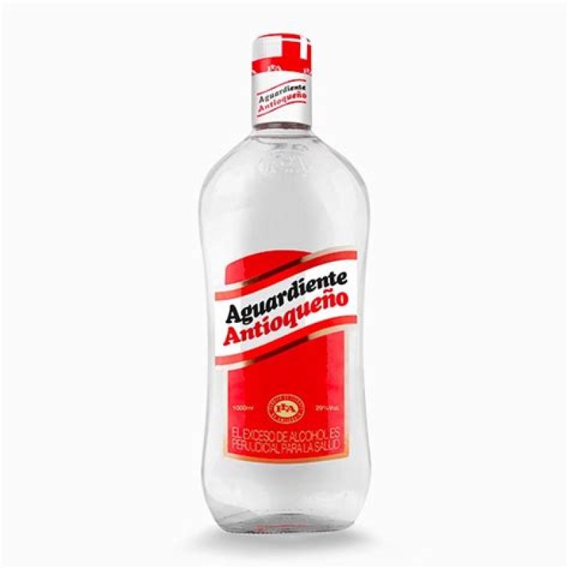 AGUARDIENTE LITRO TAPA ROJA