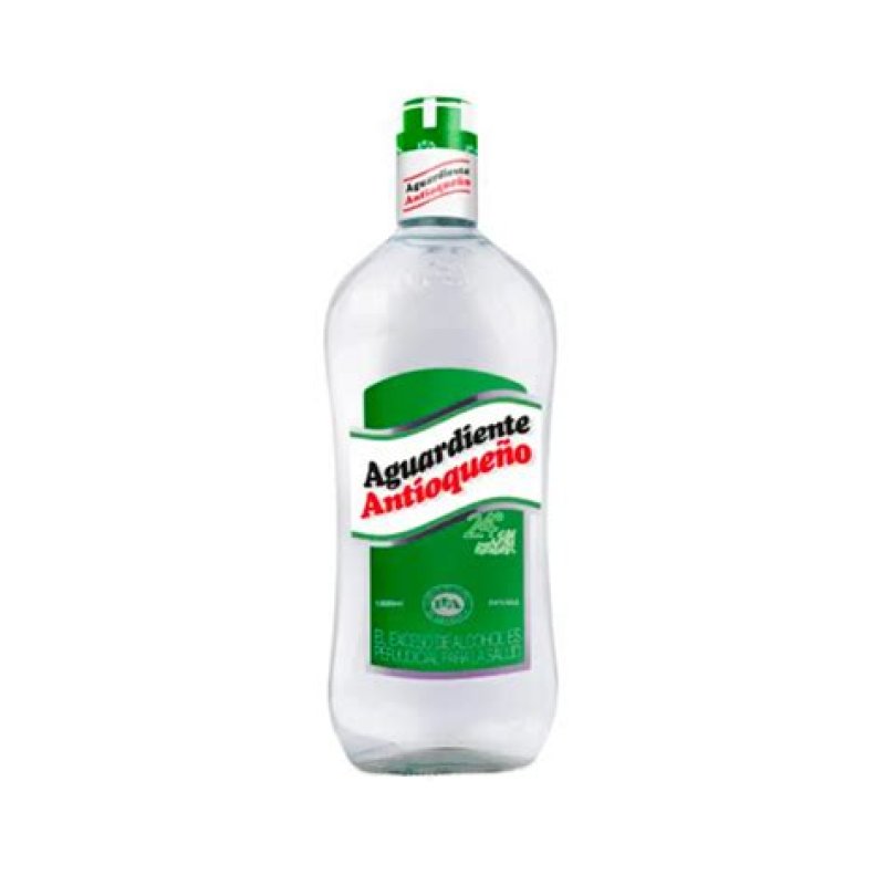 AGUARDIENTE LITRO TAPA VERDE