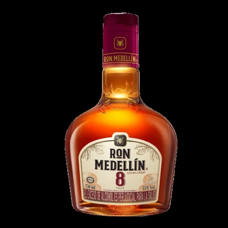 RON MEDELLIN 8 AÑOS BOTELLA 750ML